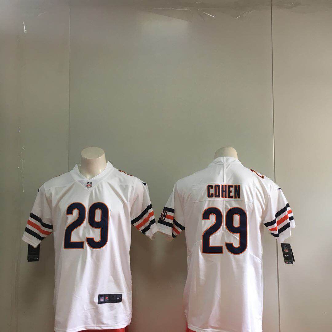 Men Chicago Bears #29 Cohen White Nike Vapor Untouchable Limited Playe NFL Jerseys->chicago bears->NFL Jersey